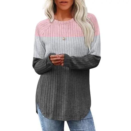 Color Block(grey pink)