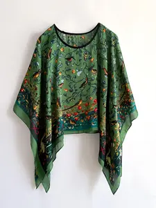 Women's Ditsy Floral Print Boho Style Scarf, Lightweight Smooth Feel for All Seasons, Fashion Accessories for Women & Girls