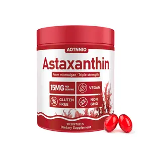 Premium Astaxanthin, 90 Softgels & Natural Antioxidant Supplement for Eye