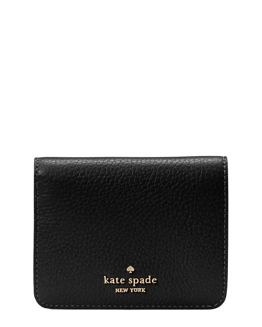 kate spade new york Lena Small Pebbled Leather Bifold Wallet