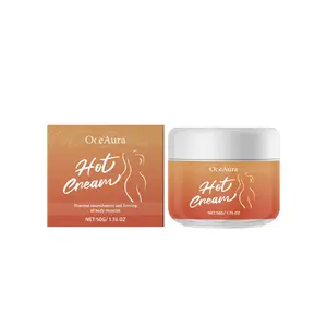 OCEAURA Hot Cream Elastin Firming Enhancement Curcumin Thermal Penetration Massage Cream