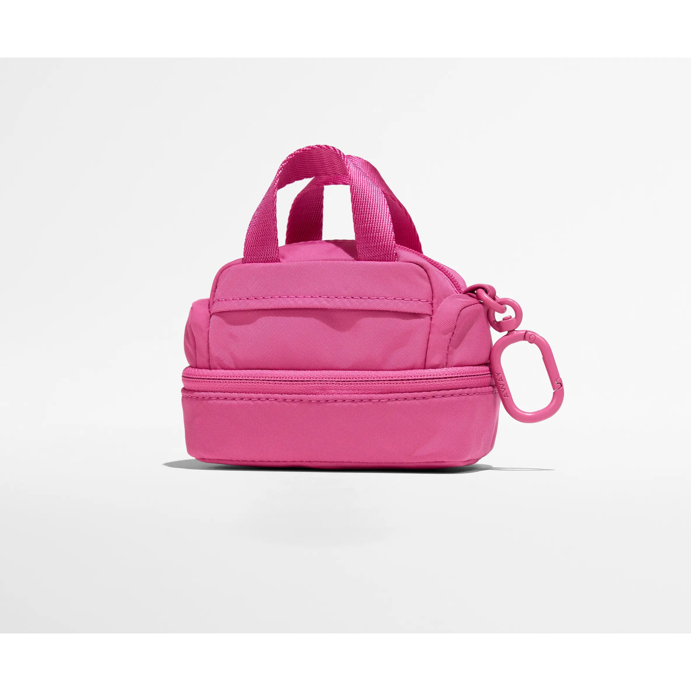 Micro Weekender Charm in Island Pink