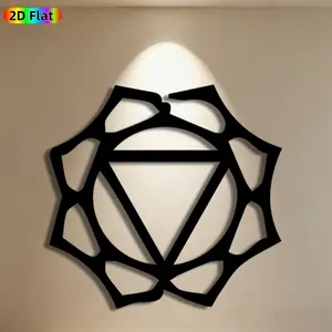 1pc Geometric Star Metal Wall Art, Intricate Geometric Star Statue Mural, Ideal Gift for New Year, Christmas, Modern Decor Enthusiasts, Weather-Resistant Metal Wall Decor Wall Sculptures, Perfect for Patio Wall & Garden Fence Geometric Art Enthusiasts