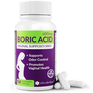 Boric Acid Suppositories – 600 mg -  14/30 Count