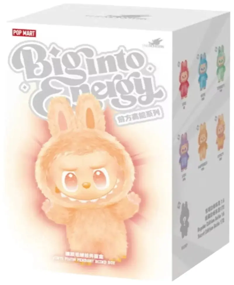 Pop Mart Labubu The Monsters Big into Energy Series Vinyl Plush Pendant Single Blind Box New