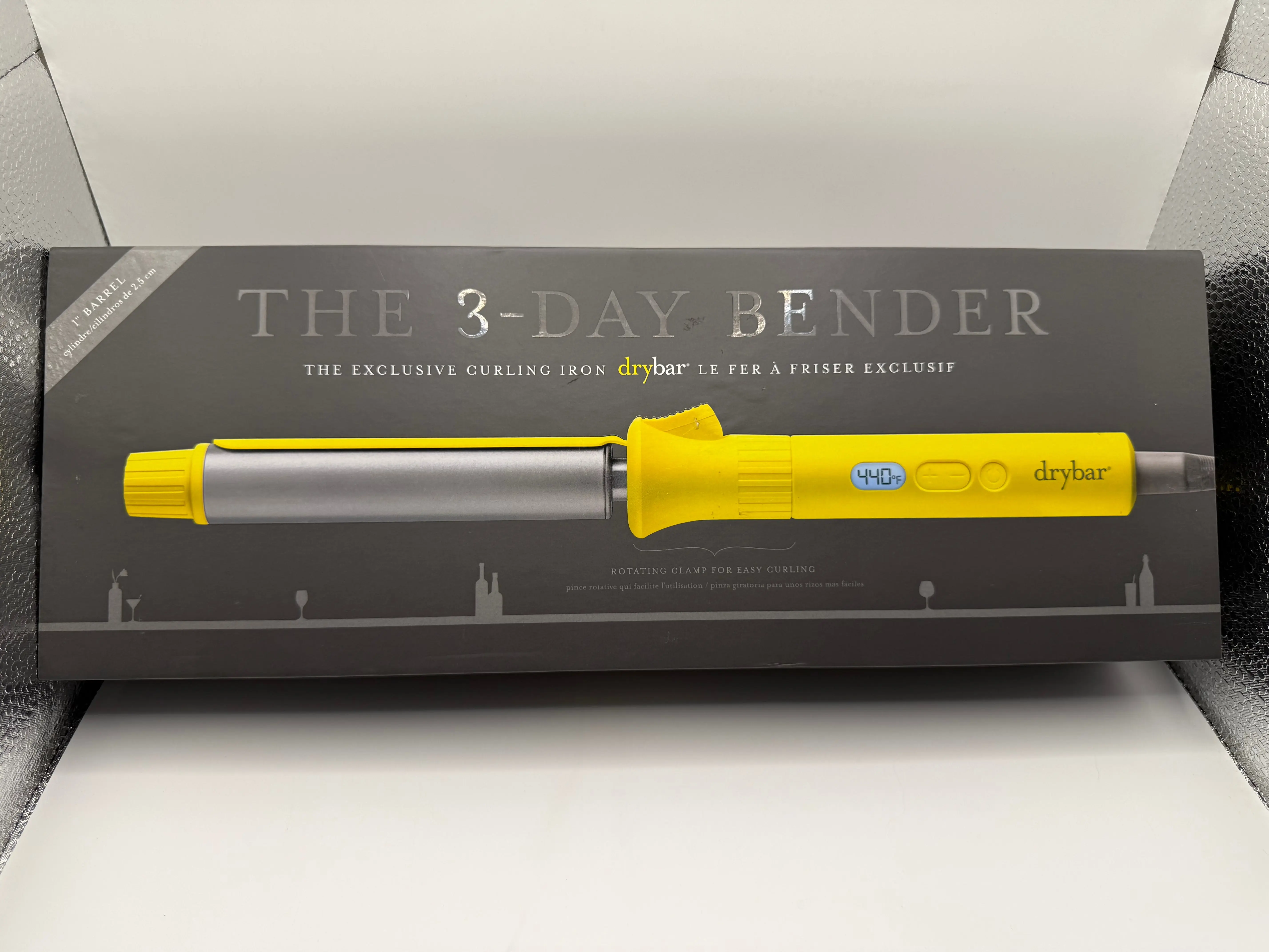 Drybar The 3-Day Bender 1" Barrel Exclusive Curling Iron, Yellow