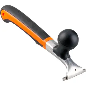 Premium Ergonomic Carbide Scraper 2-1/2" Scraper Tool for Removing Varnish Paint Glue Resin Dry Glaze Stains Putty Scratch