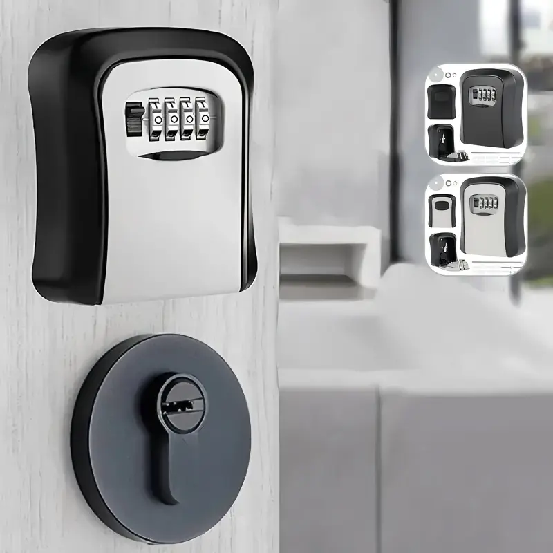 Waterproof Security Key Box for Home, Garage & Hotel, Key Lock Safe, Safe Storage