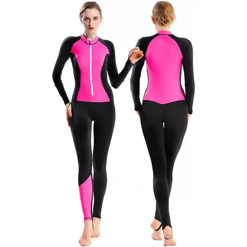 Mens Wetsuit – Front Zip Wet Suit for Snorkeling, Surfing, Scuba Gear, Paddleboarding, Water Sports