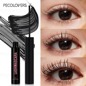 Black Tube Mascara, Thick Eyelashes, Natural and Long-lasting, Waterproof and Sweat-proof, Eye Cosmetics
