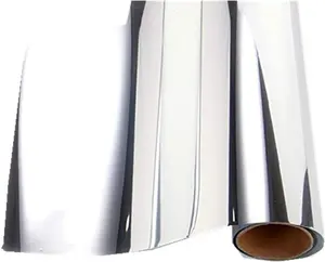 Self-Adhesive Reflective Chrome Vinyl Wrap Sticker Decal Film Sheet 12inch by 60inch Self-Adhesive Reflective Chrome Vinyl Wrap Sticker Decal Film Sheet 12inch by 60inch