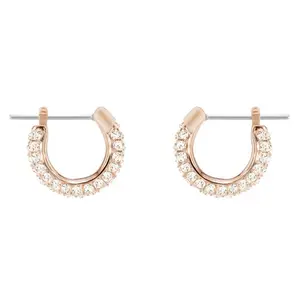 Swarovski Stone Pierced Hoop Earrings - 5446008