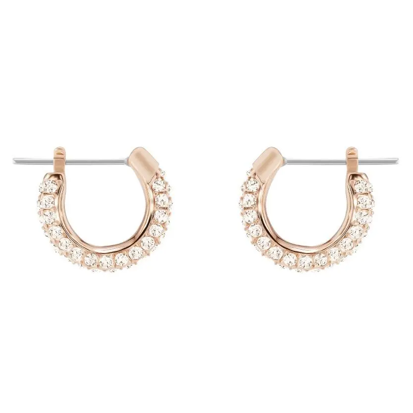 Swarovski Stone Pierced Hoop Earrings - 5446008 Swarovski Stone Pierced Hoop Earrings - 5446008