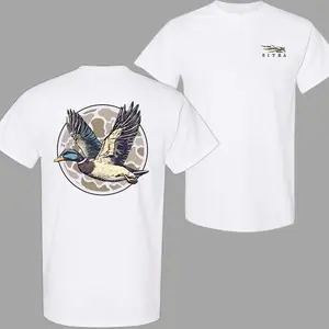 Siitka Duck Hunter Shirt, Mallard Duck Shirt, Waterfowl Hunting Shirt, Outdoor Shirt, Gift for Hunters, Soft Cotton Fabric - Menswear, Top, Streetwear