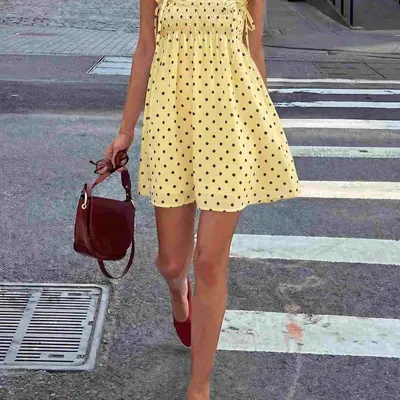 Yellow Mini Dress Amazon - TikTok Shop