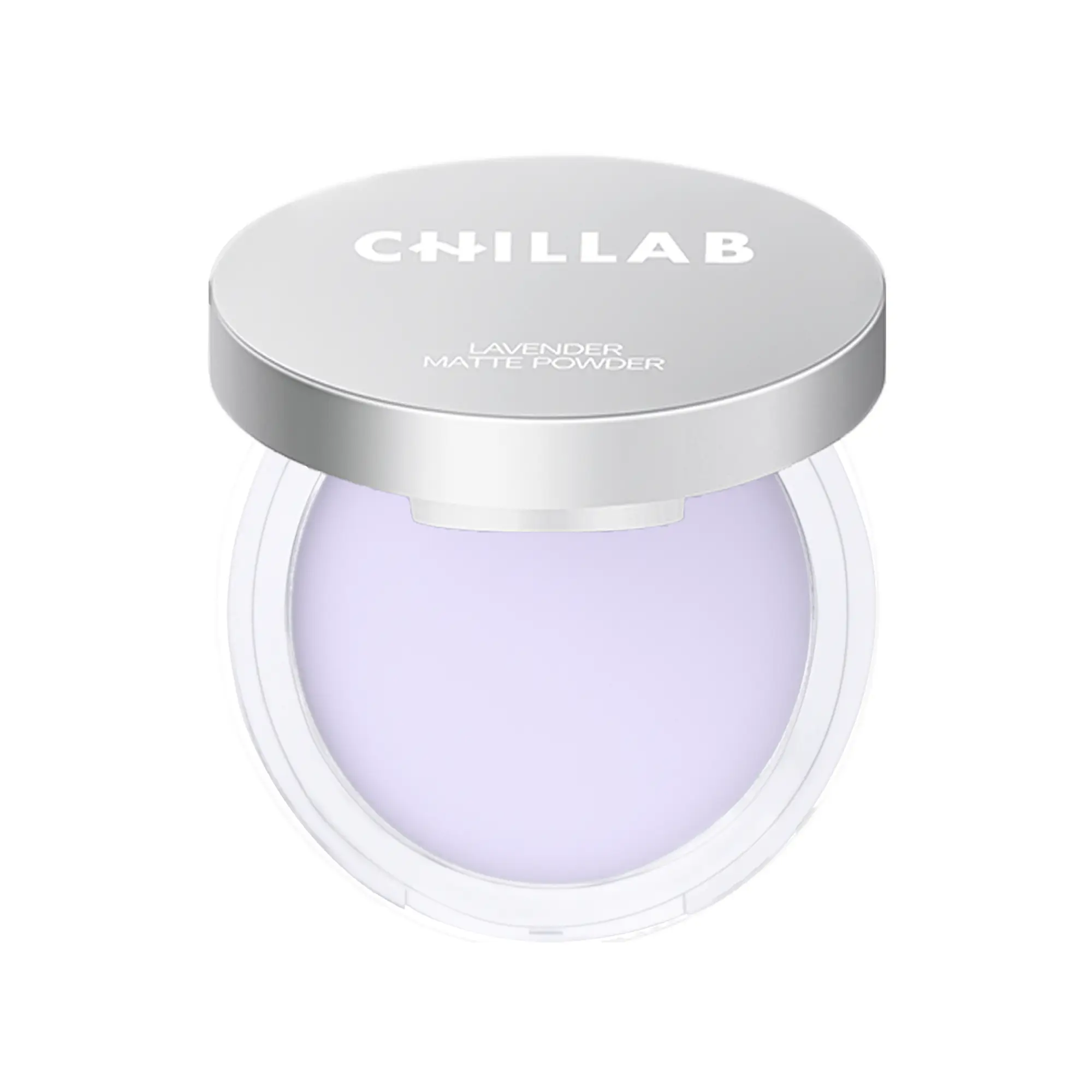 Chillab Lavender Matte Powder Flawless finish powder Oil Control Purple Powder Lightweight powder Powderless Compact with Oil-Control Matte Finish, Ma