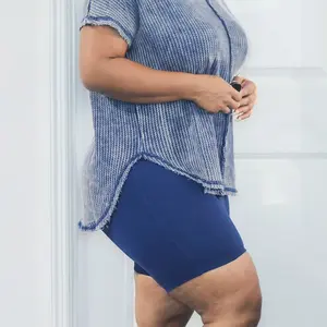 Wide Waisted Biker Shorts Only