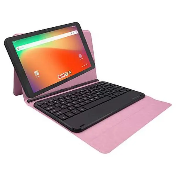 Visual Land Prestige SE 10" 128GB Tablet Bundle w/Pogo Keyboard Case