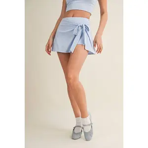 Kelsie Wrap Tie Skort