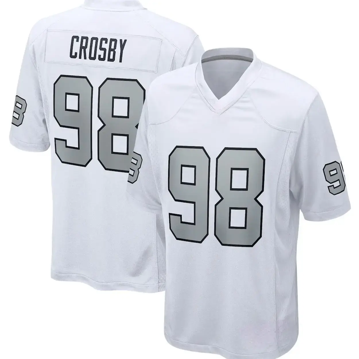 Unisex Football inspired by Crosby Las Vegas 98 Home Game Jersey - Black