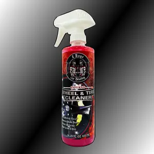 Wheel & Tire Cleaner - For Wheels and Tires - Brake Dust Remover - Removes Grease - Grime - And Dirt - For Use on Rims And Rubber