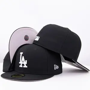New Era 59FIFTY Los Angeles Dodgers Fitted Cap Classic Flat Brim MLB Baseball Hat