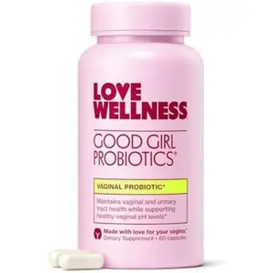 Love Wellness Good Girl Probiotics | Women’s Vaginal Health & pH Balance Supplement | Probiotic for Urinary Tract, Yeast, Odor & Immune Support | Gluten-Free | 30-Day Supply | Old Formula