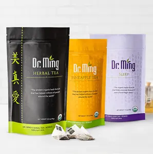 Dr. Ming Tea - Herbal, Pineapple & Sleep Tea Bundle - 100% Natural Ingredients for Wellness - US Origin - Refreshing Boost & Gut Balance - 210 Bags Total