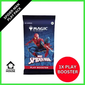 1x - 3x - 6x SPIDER-MAN - Play Booster Pack - (SPM) MTG - Magic the Gathering (ARRIVES 9/19/25)