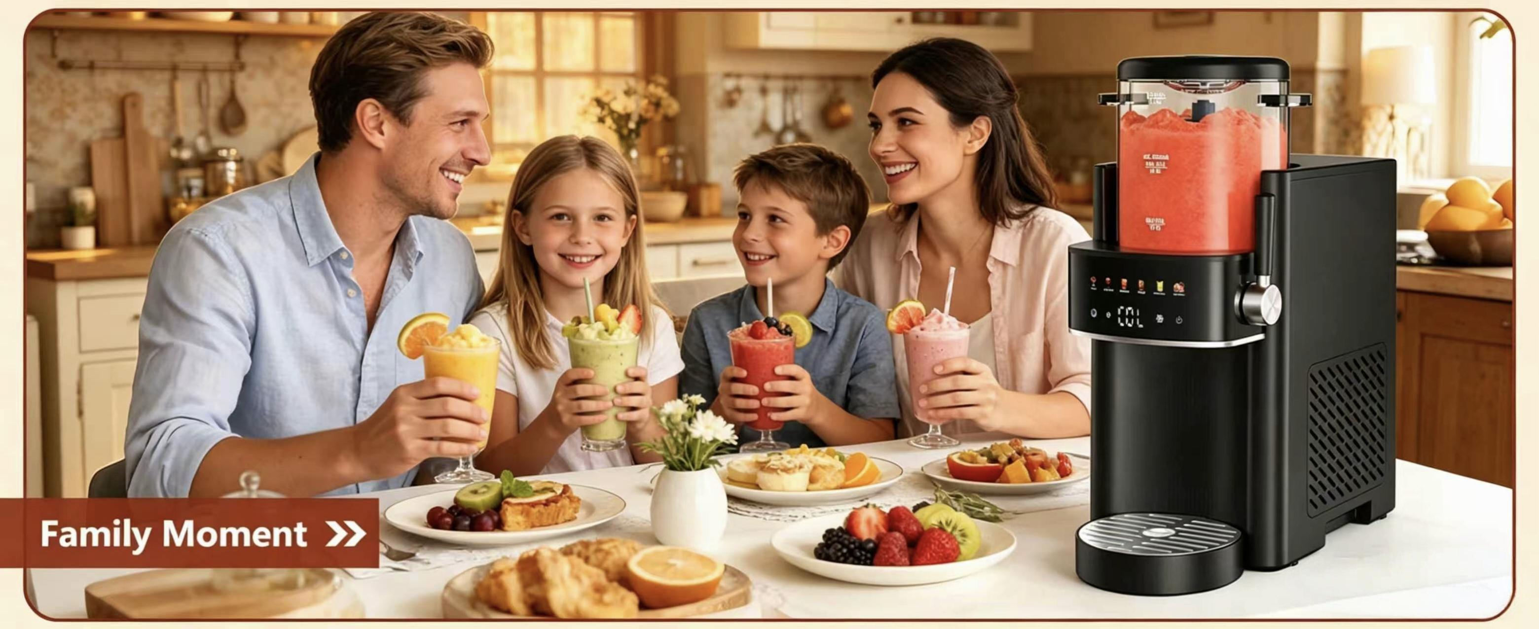 6-in-1 Slushie Machine, Ice Cream Maker and Margarita Machine,No Ice Needed, Self-Freezing with Rapid Chill, 6 Preset Modes and Automatic Cleaning, for Home, Party, Frozen Drinks, Frappe, Smoothie, Summer Must Have,backtoschool, glowup 6-in-1 Slushie Machine, Ice Cream Maker and Margarita Machine,No Ice Needed, Self-Freezing with Rapid Chill, 6 Preset Modes and Automatic Cleaning, for Home, Party, Frozen Drinks, Frappe, Smoothie, Summer Must Have,backtoschool, glowup
