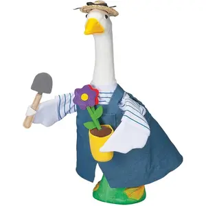 Gardener Goose Outfit by Gaggleville(R), Fits Large 23" H Statue