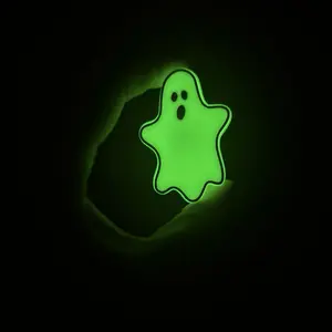 Glow in the Dark Ghost Clicker Fidget - De-Stress Fidget Toy for Relaxation