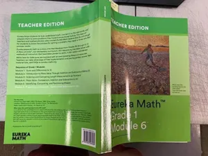 USED Book - Eureka Math Teacher Edition Grade 1 Module 6, Place Value, Comparison, Addition and Subtraction to 100 by Katrina Abdussalaam, Tiah Alphonso, Kelly Alsup , Catriona Anderson (Paperback) - English