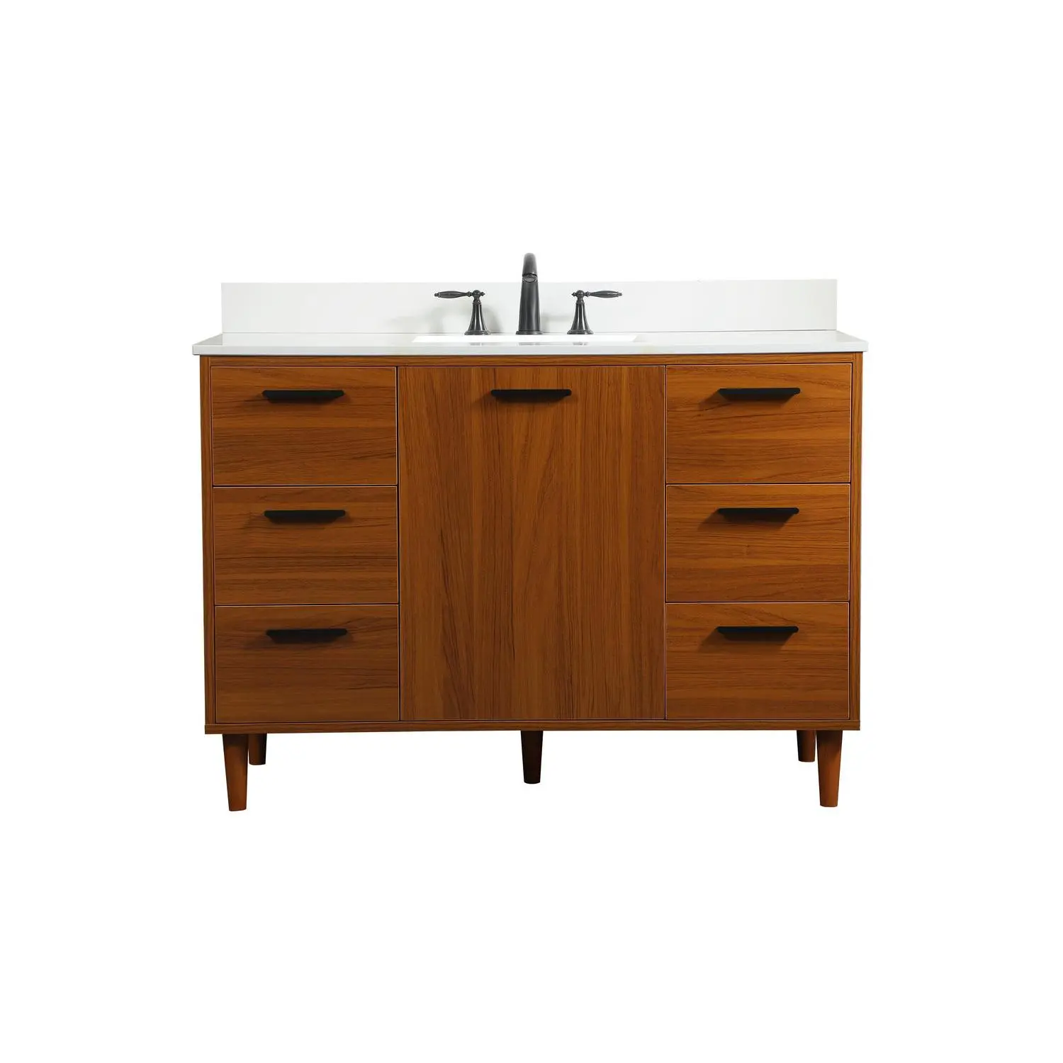 Baldwin Vanity Sink Set Teak