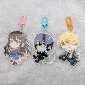 Hiyori, Yato & Yukine Keychains, Cute Kawaii Bag Charm, Key Accessory, Gift for Fans, Collectible Character Charm, for Bags, Keys, Backpacks, Cute Decor, Gift Idea