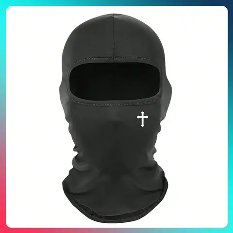 Unisex Casual Style Balaclava Face Mask, Outdoor Dustproof Mask, Anti Dust Mask, Windproof Dust-Proof Warm Neck Gaiter, Street Fashion Print Hip-Hop Design for All Seasons Outdoor Sports, Ski Mask, Balaclava Masks
