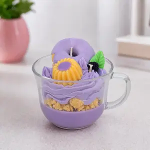 Berry Donuts ,  Artisan Candle , Decoration ,Smells ,Beauty