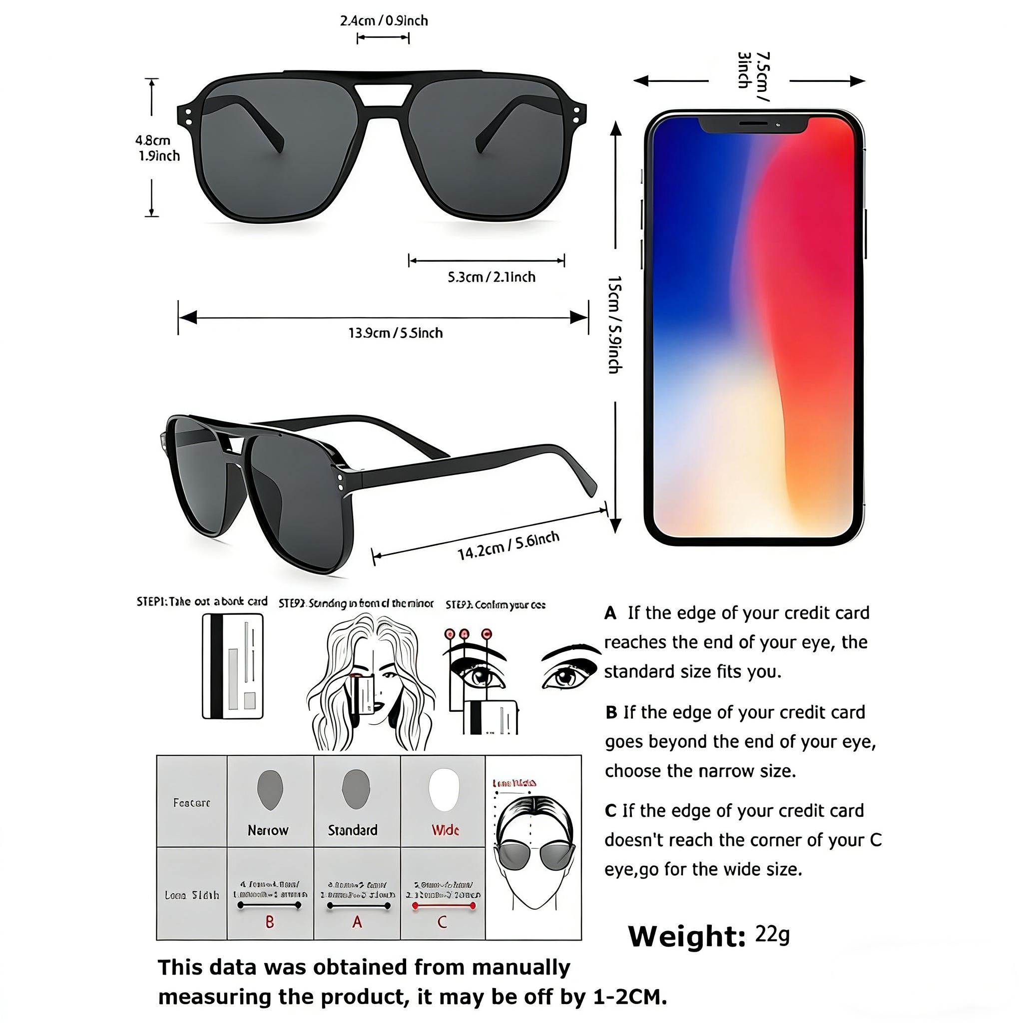 4-Pack Polarized Aviator Sunglasses Y2K Vintage Double Bridge Sun Glasses For Women Men Trendy Retro Small Square Oval Frames Lightweight Durable Fashion Eyewear For Daily Wear Outdoor Sports Beach Travel Street Style