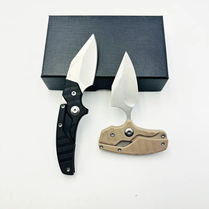 Premium Multi-Functional Camping & BBQ Knife | High-Quality D2 Steel | Ergonomic PP Handle | Sleek Folding Design | Ideal Gift for Outdoor Enthusiasts