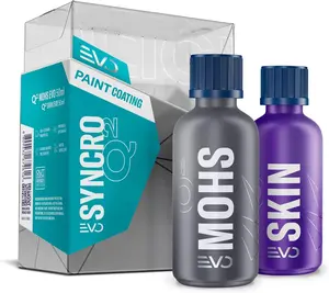 Syncro EVO Ceramic Coating System Light Box Most Durable Longest Lasting Protection Hydrophobic 9H Gloss Chemical Resistance Ultra Tough Shield Auto Surface Finish Five‑Year Coating