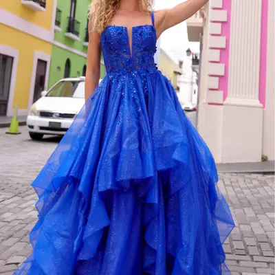 Quince Royal Blue Dress Royal Blue TikTok Shop