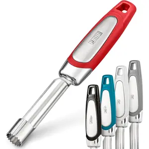 Corer Tool - Durable Stainless Steel Fruit Core Extractor Tool -  Corer Remover, Red