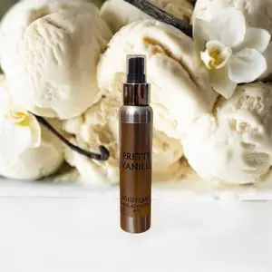 Pretty Vanilli Room Spray Scent Notes Vanilla Orchid Brown Sugar, Tonka Bean Amber, Musk, Patchouli