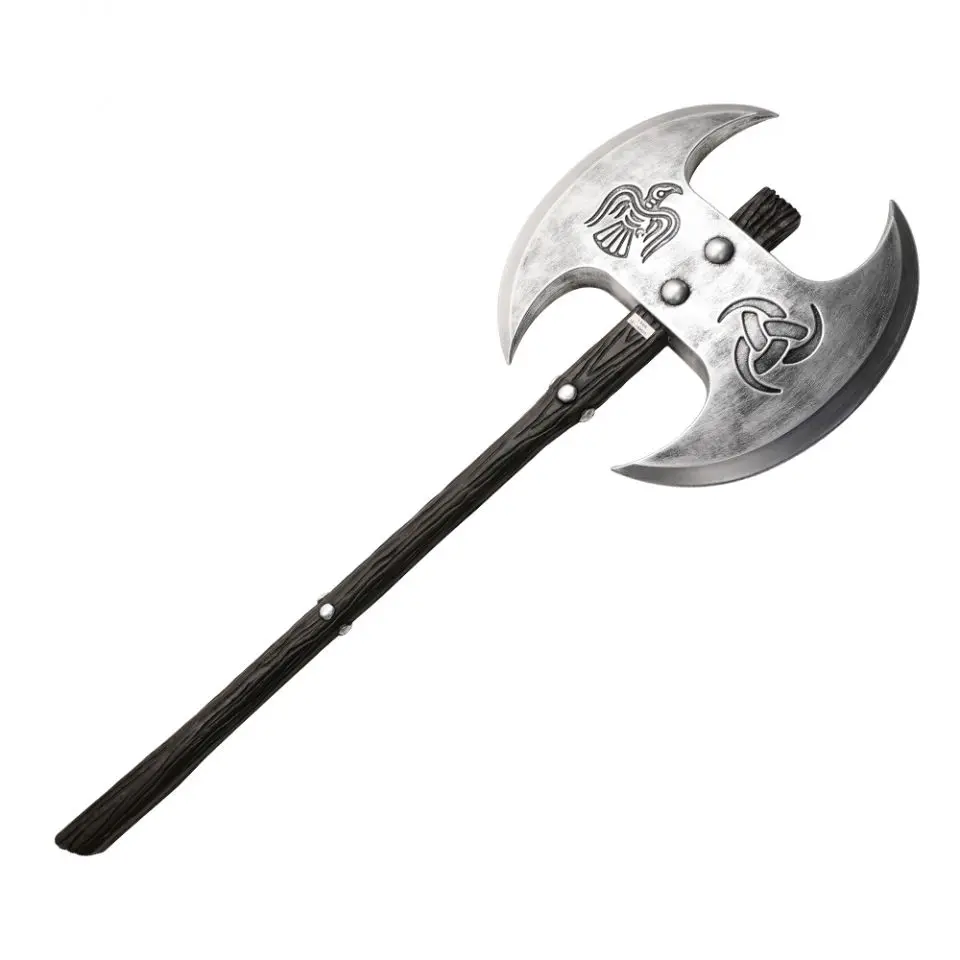 BladesUSA Viking Two Handed PU Foam Axe 39.38-inches Overall