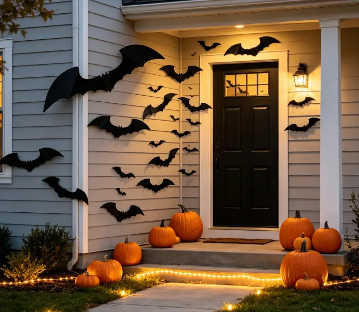 100-Pack Halloween Bat Motorcycle Wall Stickers, Halloween Party Motorcycle Decor 100-Pack Halloween Bat Motorcycle Wall Stickers, Halloween Party Motorcycle Decor