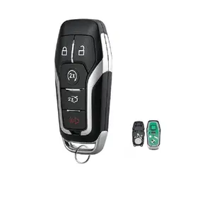 5 Button Smart Key Remote Keyless Compatible with Ford Edge, Explorer, Mustang, Fusion 2013 - 2017 Linclon MKC, MKX, MKZ, Nautilus 2013 - 2020 FCC ID: M3N-A2C31243300 IC: 7812A-A2C31243300