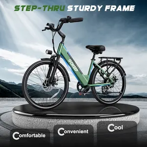 1300W Peak Adult Electric Bike, 86 Miles Pedal Assist Range, 48V 15.6Ah Detachable Battery, 26 Inch Anti-Puncture Tire, 28MPH 7-Speed Shimano Ebike, Dual Shock Absorption & Safe Brake, 330LBS Heavy Load, UL2849 Certified