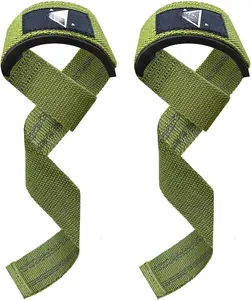 Lifting Straps, Weightlifting Straps, Deadlift Straps with Padded Neoprene for Power Lifting, Bodybuilding, Gym Workout, Strength  & Fitness Workout, Resistance