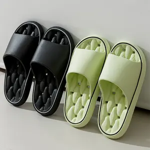 Cloud Comfort Shower Slides – Waterproof Massage Sole Slippers for Women (Sizes 5.5–12.5)