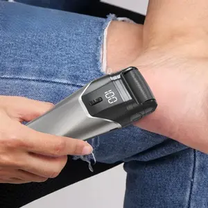 Rechargeable Electric Foot File, 100 Speed Settings Foot File Tool with 3 Abrasive Heads, Portable Foot Care Tool for Dry Cracked Heels, Rechargeable Pedicure Tool